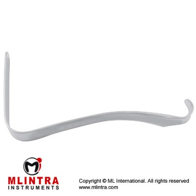 Kristeller Vaginal Retractor Stainless Steel, Blade Size 115 x 22 mm  Kristeller Vaginal Retractor Stainless Steel, Blade Size 115 x 22 mm